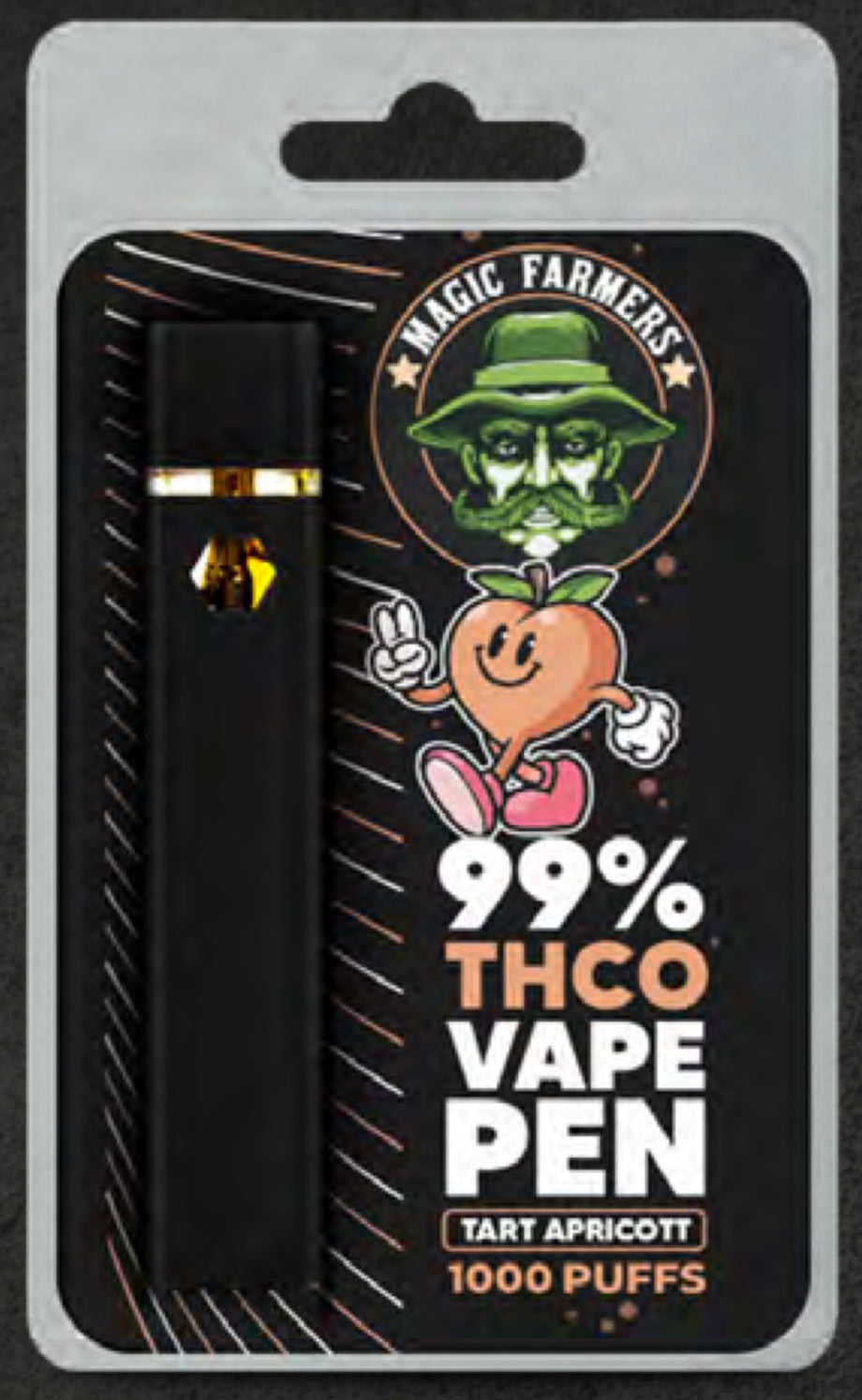 VAPE 99% THCO NARANJA 2ML - CAJA 25 UNIDADES