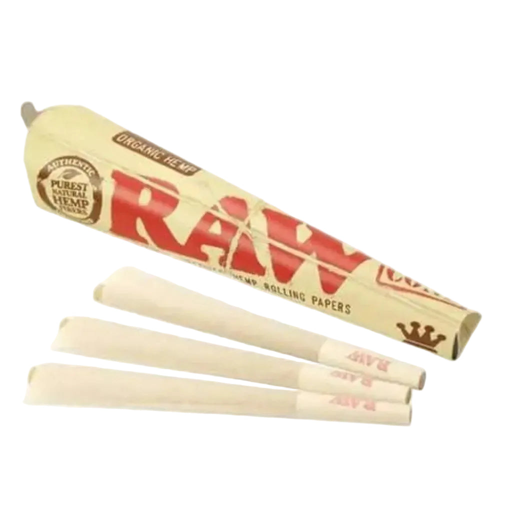 CONOS RAW KING SIZE ORGANICO 3X