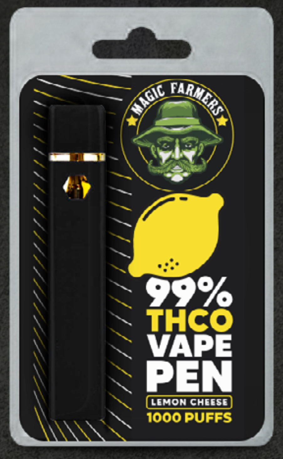 VAPE 99% THCO LIMON 2ML - CAJA 25 UNIDADES