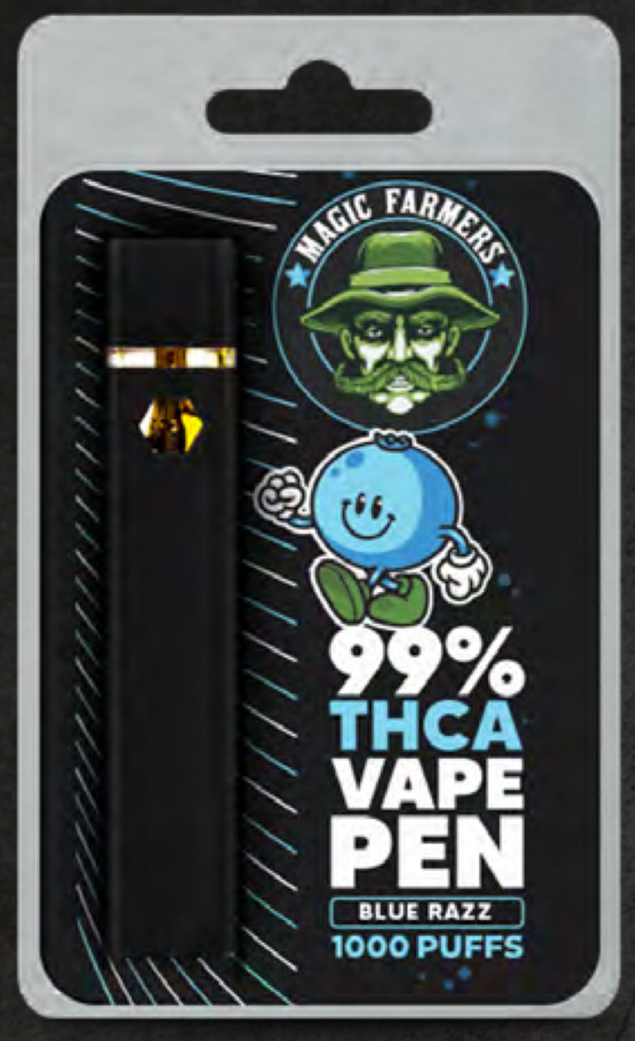 VAPE 99% THCA BLUE BAZZ 2ML - CAJA 25 UNIDADES